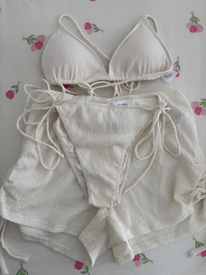 【snidel スナイデル】セットビキニ アイボリー