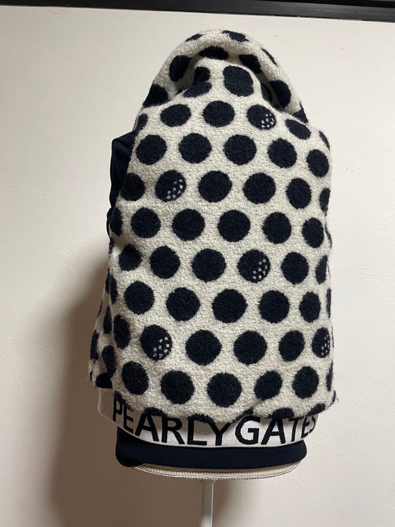 パーリゲイツ ドット柄ベストサイズ0