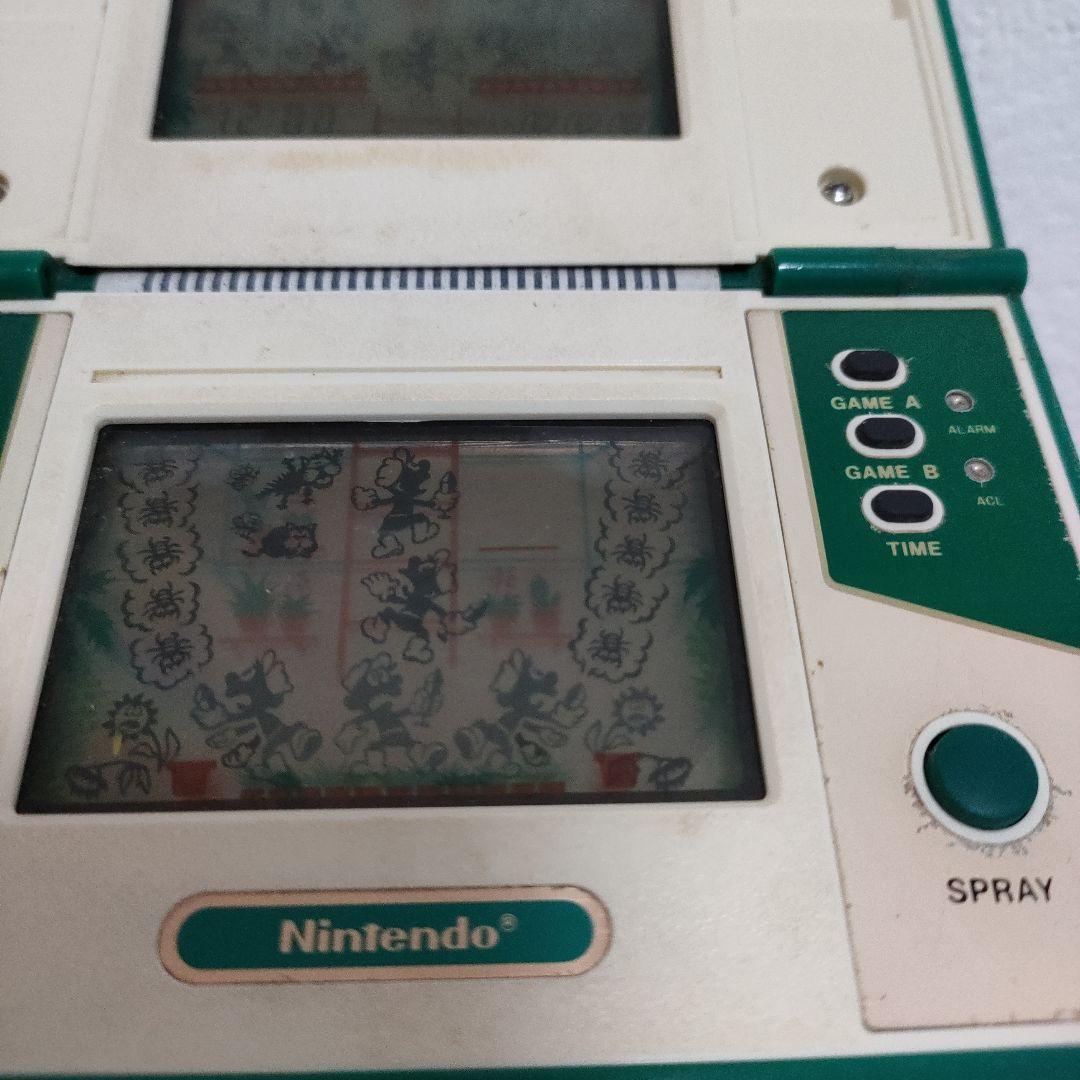 ゲーム＆ウォッチグリーンハウスニンテンドー任天堂Nintendoメンテナンス済み