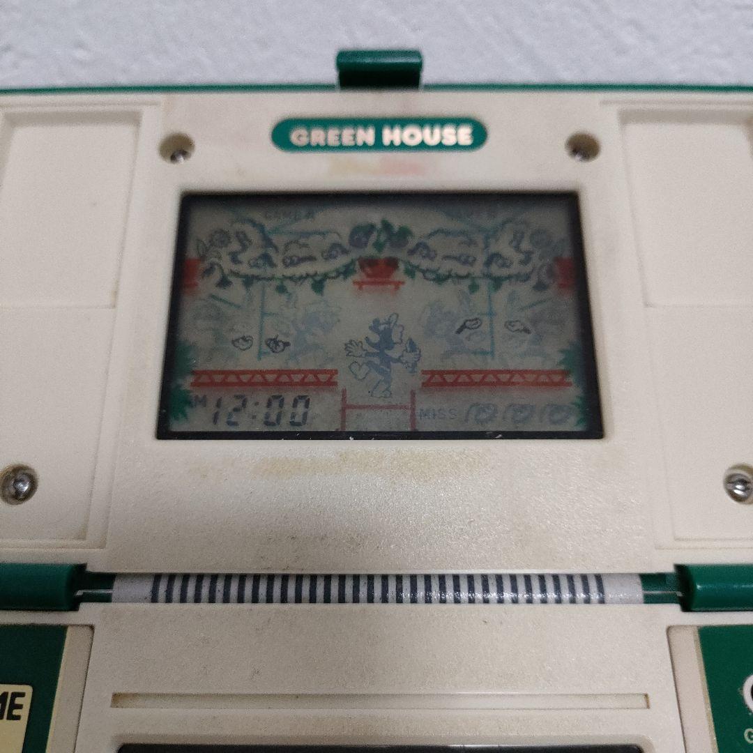 ゲーム＆ウォッチグリーンハウスニンテンドー任天堂Nintendoメンテナンス済み