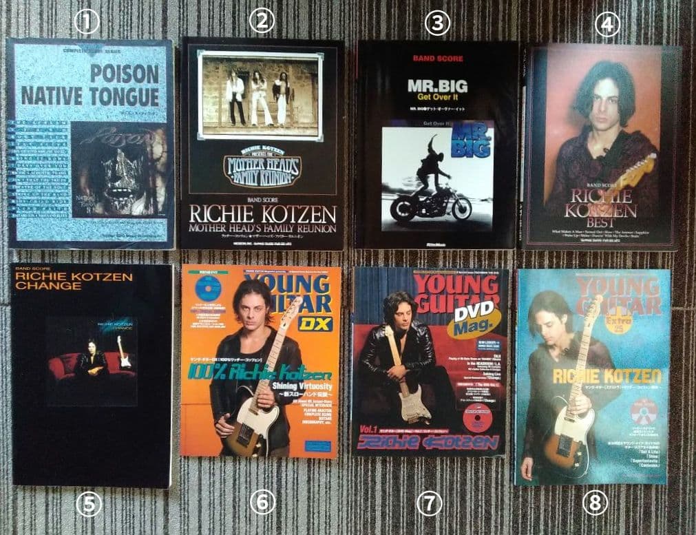 ポイズン スコア リッチー・コッツェン 楽譜 Richie Kotzen TAB