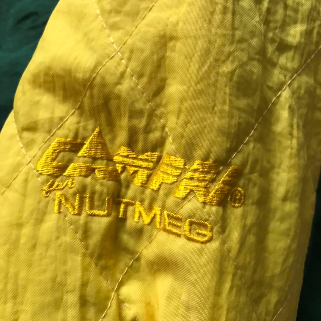 90s NUTMEG NFL グリーンベイパッカーズ ナイロンジャケット 中綿