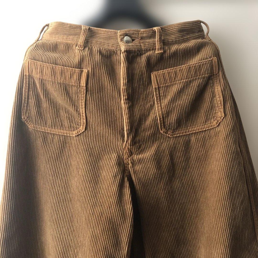 ４５Ｒ　コーデュロイパンツ　ブラウン　サイズ2