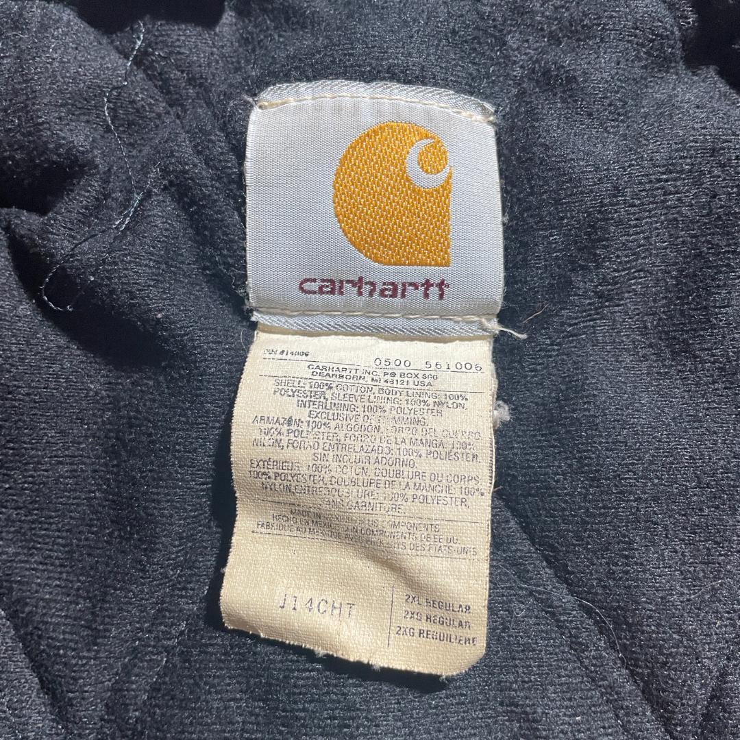 00s USA生地ブラウン カーハート サンタフェジャケット ダックXXL