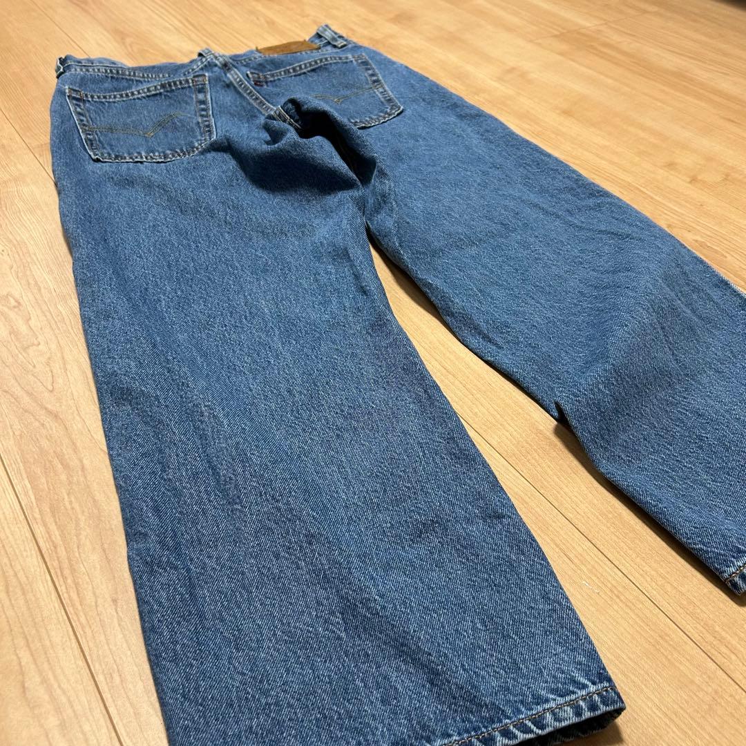 【美品】LEVI'S ／578 ／W31L30バギーミディアムインディゴ　デニム