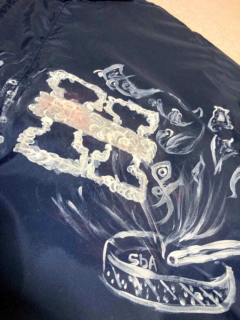 90s Hanes ヘインズ USA製 オリジナル ペイント コーチジャケット