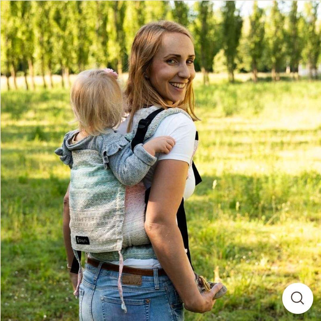 【ほぼ未使用】 DIDYMOS ディディフィックス抱っこ紐 オーロラ