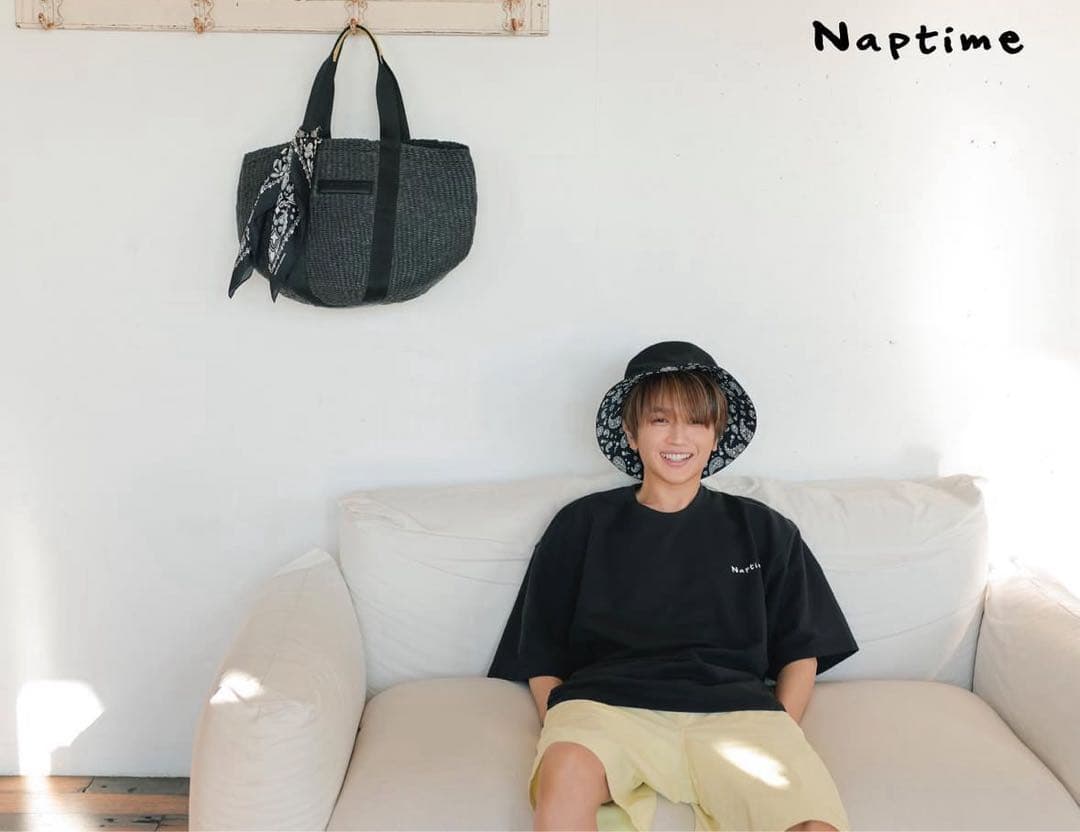 ナップタイム　naptime. Nissy 西島隆弘　パンツ　Tシャツ