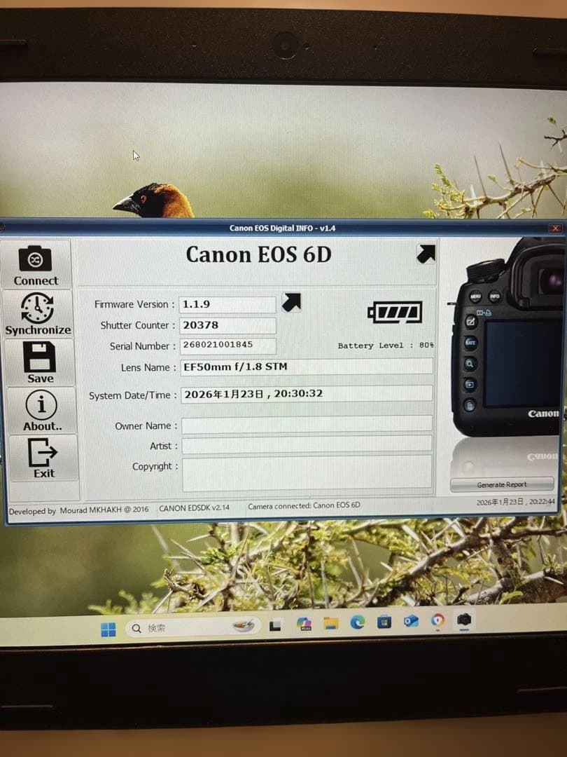 Canon EOS 6D デジタル一眼　EF 50mm f1.8 STM