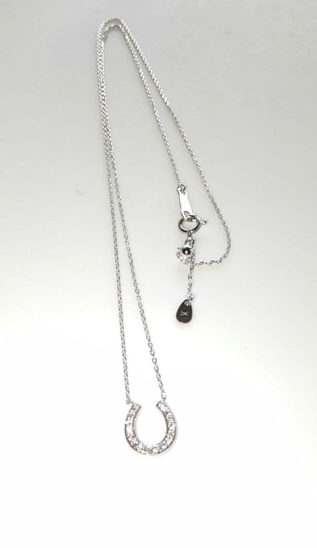 Vendome Aoyama　pt950　ホースシューネックレス 定価12万