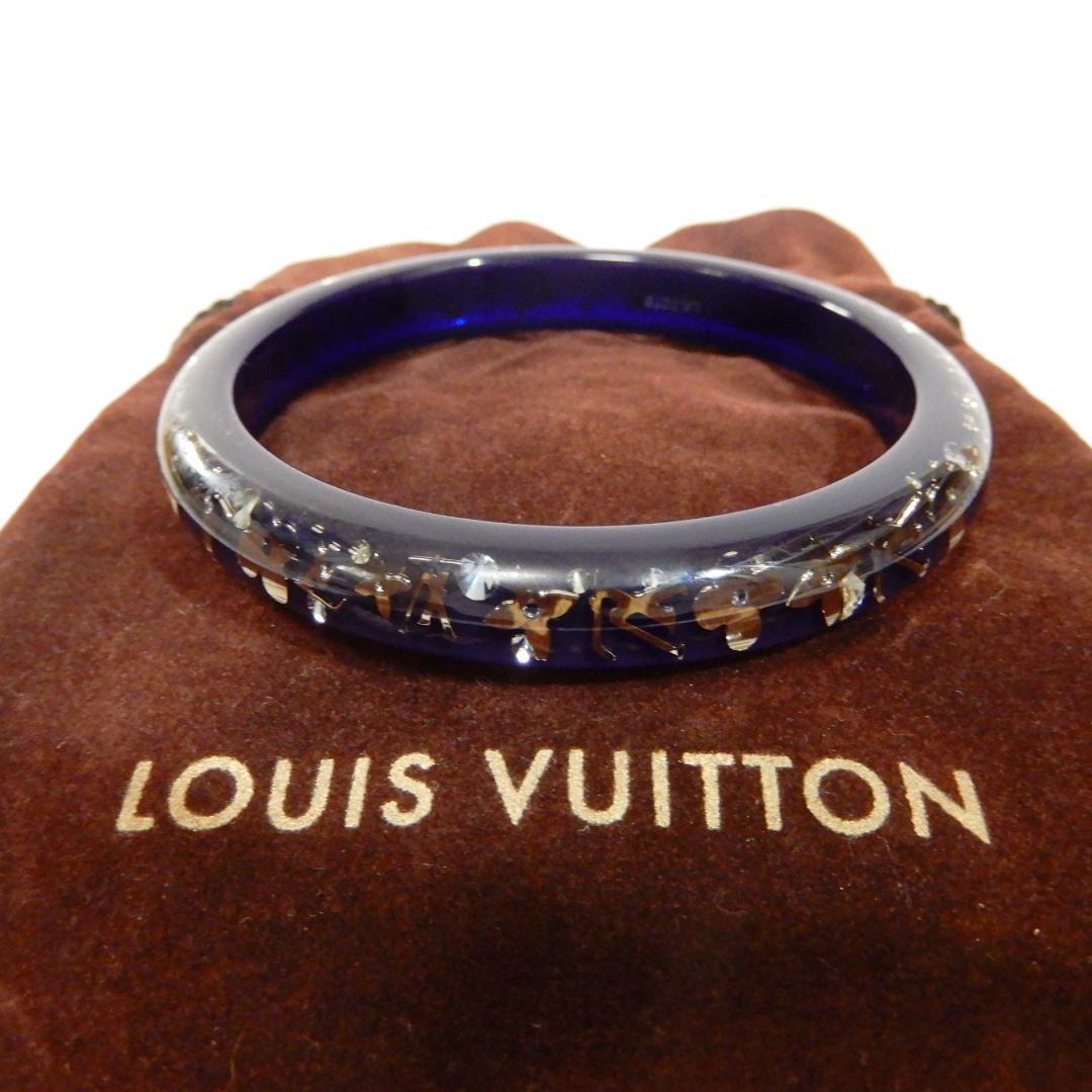 【美品】ルイヴィトン　ブレスレット　バングル　アンクリュージョン　モノグラム