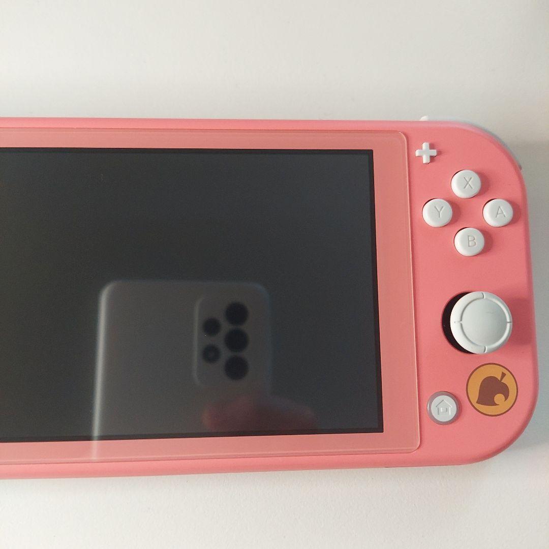 【動作品】スイッチライト本体 どうぶつの森 しずえモデル