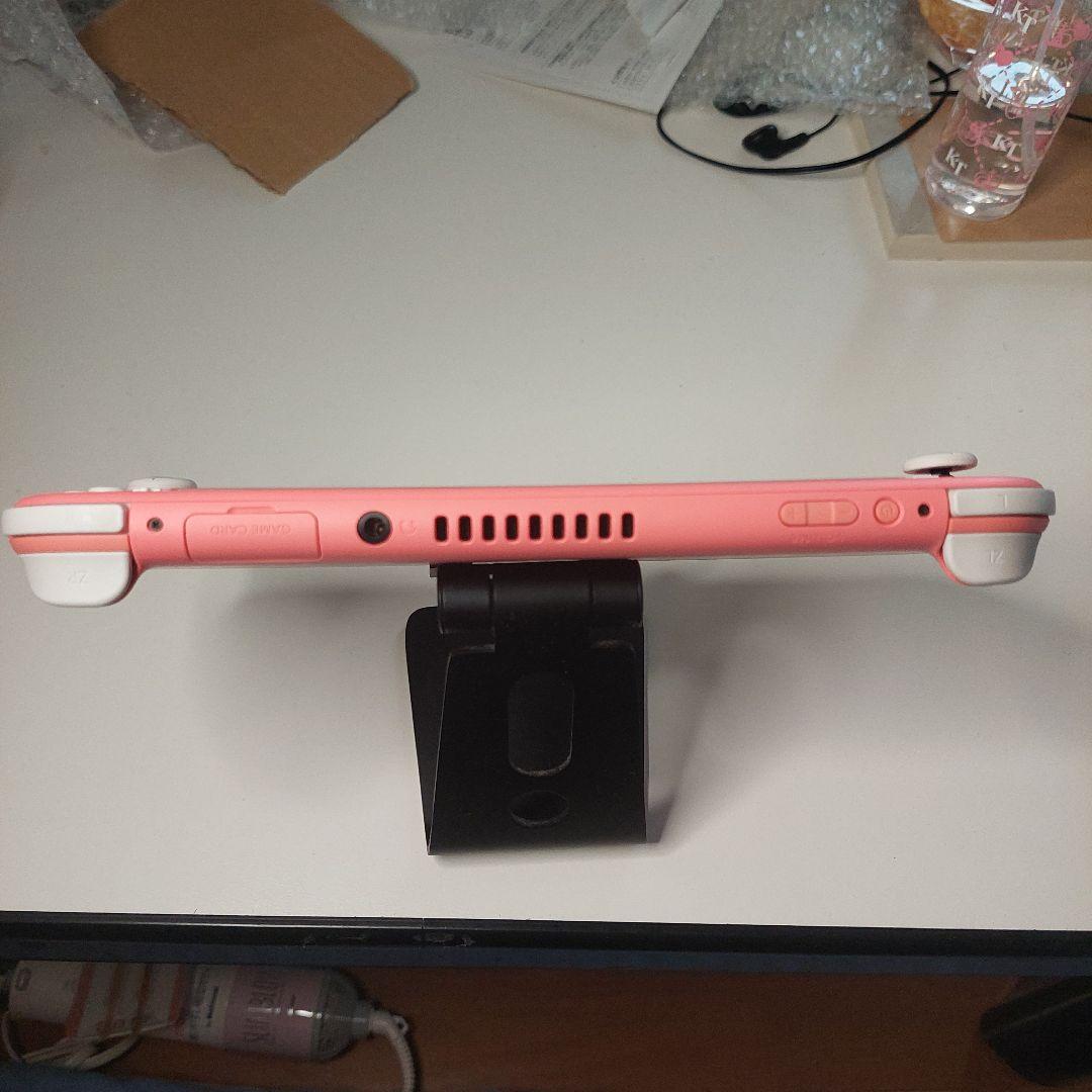 【動作品】スイッチライト本体 どうぶつの森 しずえモデル