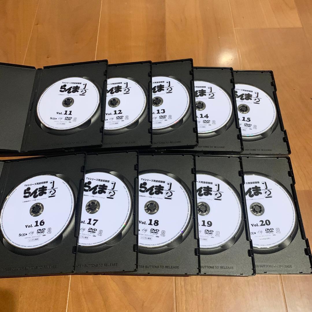 らんま1/2 TVシリーズ完全収録版 DVD 全40巻 全巻セット レンタル落ち