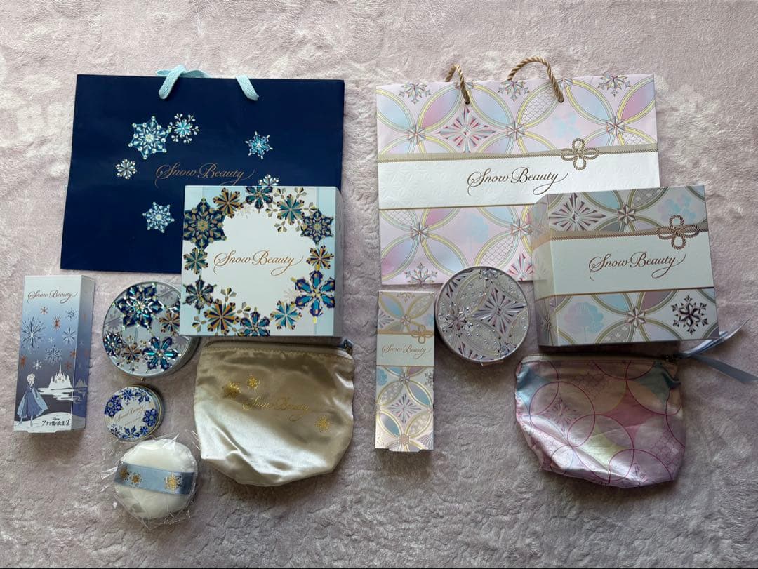 【空箱のみ】スノービューティー 2015〜2023 歴代デザイン ケース ポーチ