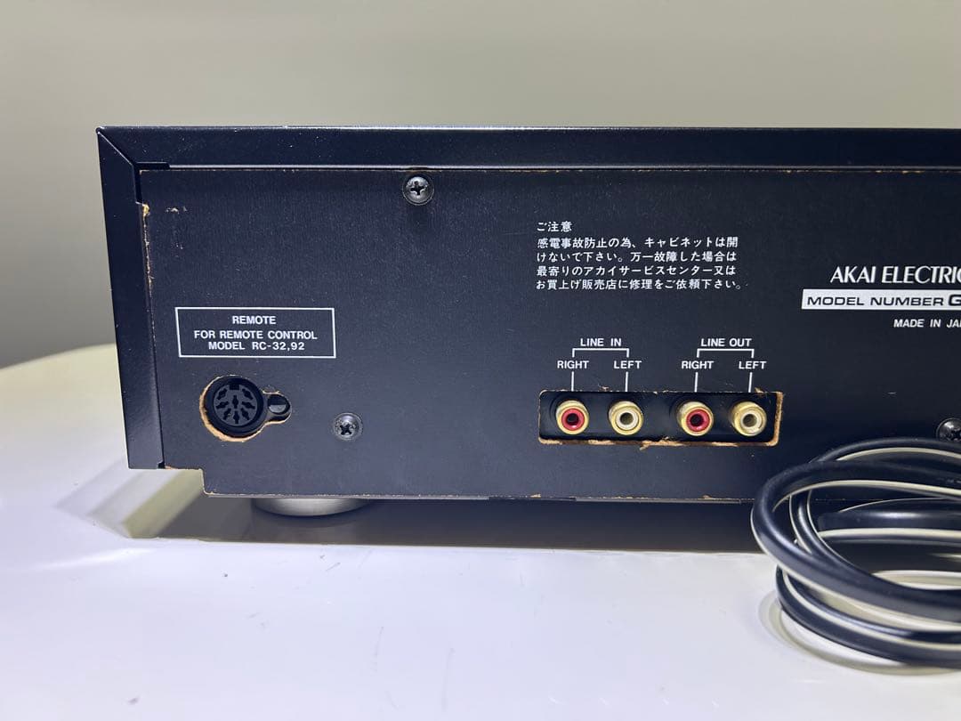 AKAI カセットデッキ GX-R60EX【動作品】