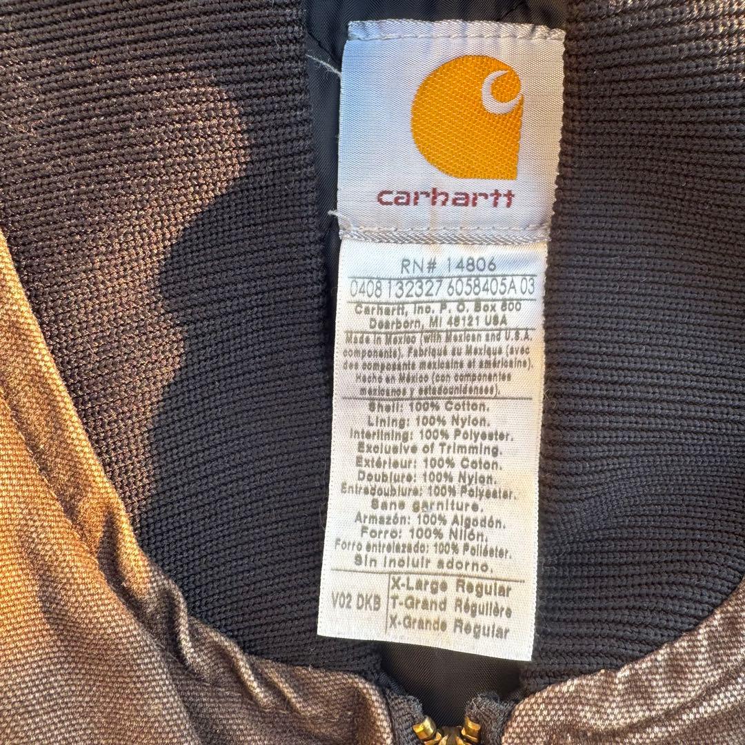 Carhartt ダックベスト V02 DKB ダークブラウン 00s