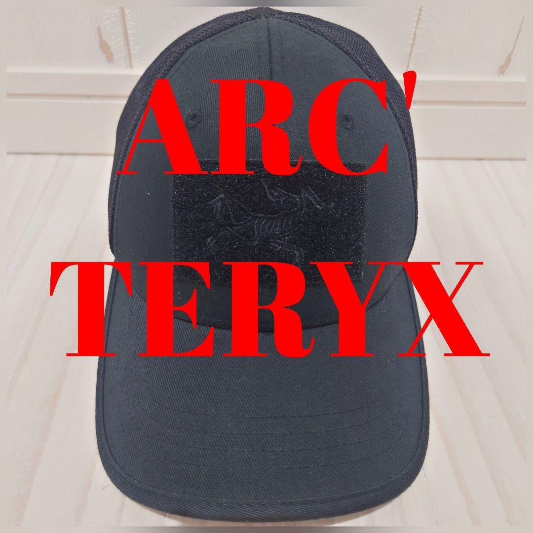 試着保管 ARC'TERYX leaf B.A.C. CAP BLACK 稀少