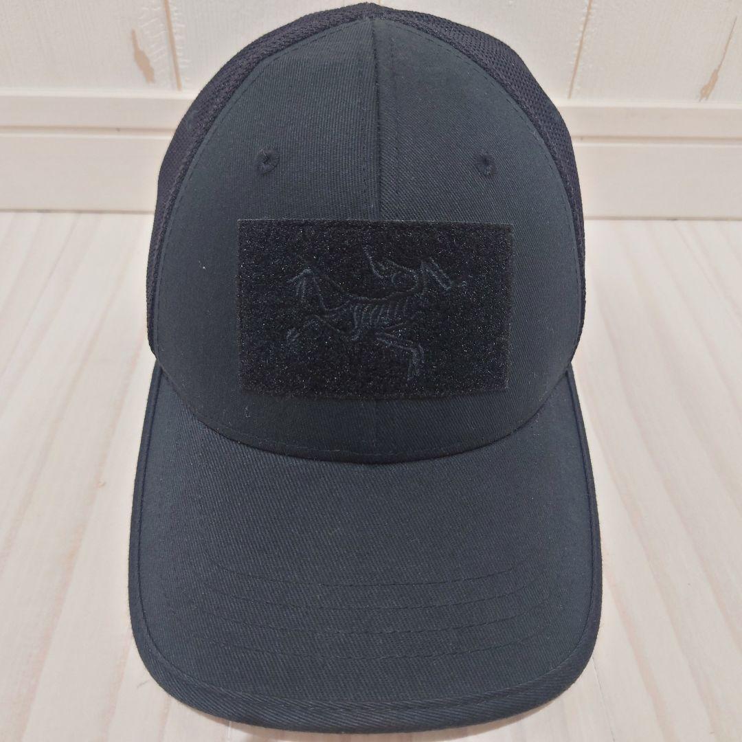 試着保管 ARC'TERYX leaf B.A.C. CAP BLACK 稀少