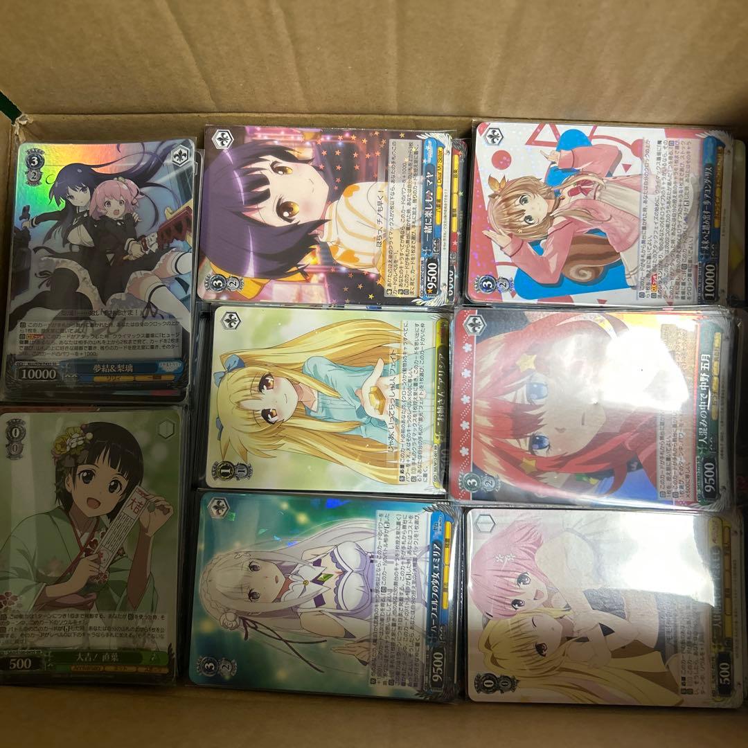 ヴァイスシュヴァルツ レア以上約2500枚まとめ売り　2