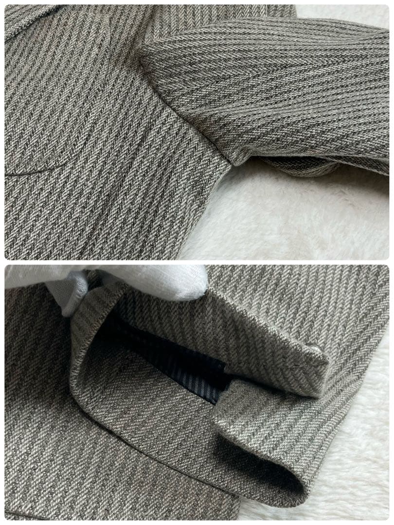 Ermenegildo Zegna ジャケット ゼニア　エルボーパッチ　カシミア