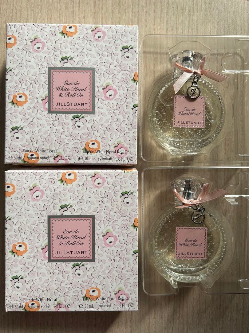 【新品・未使用２個セット】リラックス オード ホワイトフローラル〈オーデコロン〉