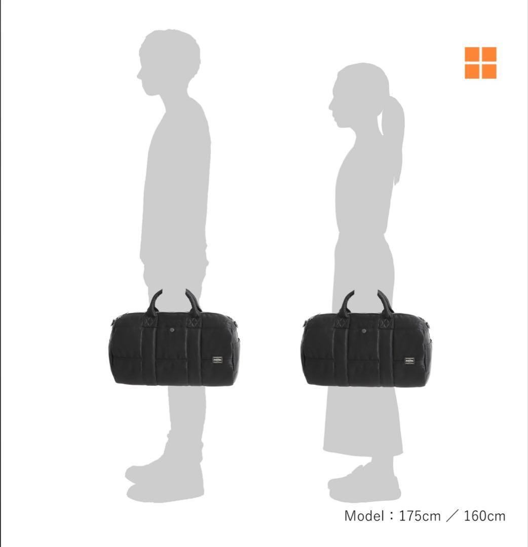 ポーター タンカー ボストンバッグ ダッフル 2way ブラック