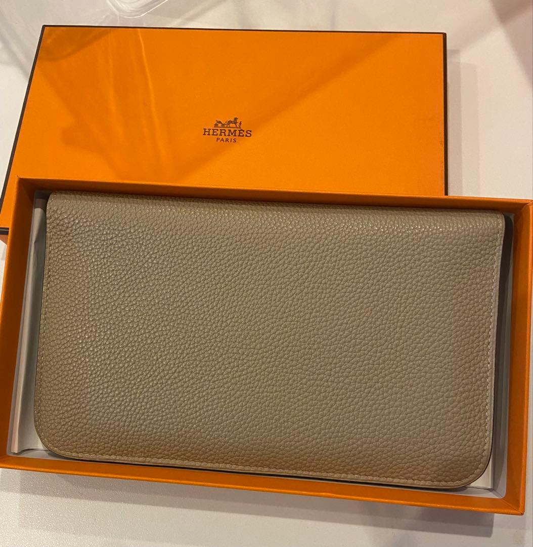 HERMES グリトゥル・ドゴンGM 長財布