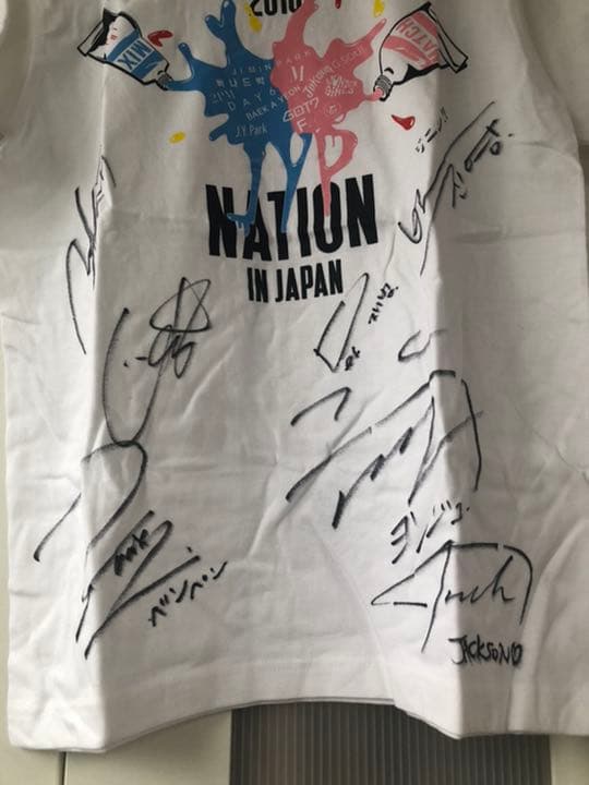 got7 直筆サイン入りTシャツ