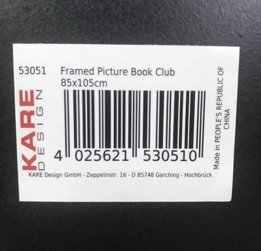 KARE Design Framed Picture Book Club/規4