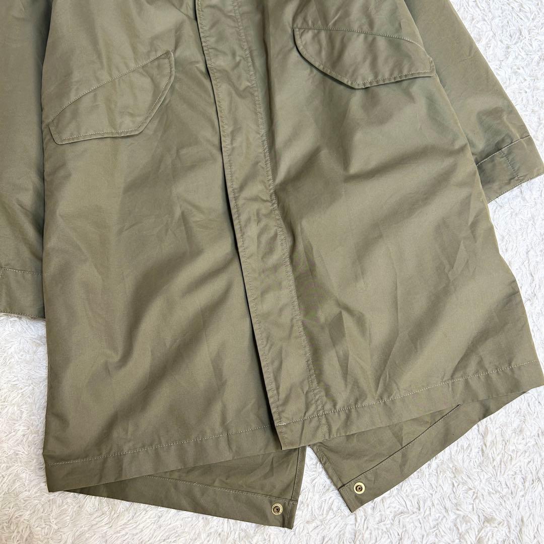 希少✨美品 SHIPS モッズコート コヨーテファー ライナー付き カーキ 36