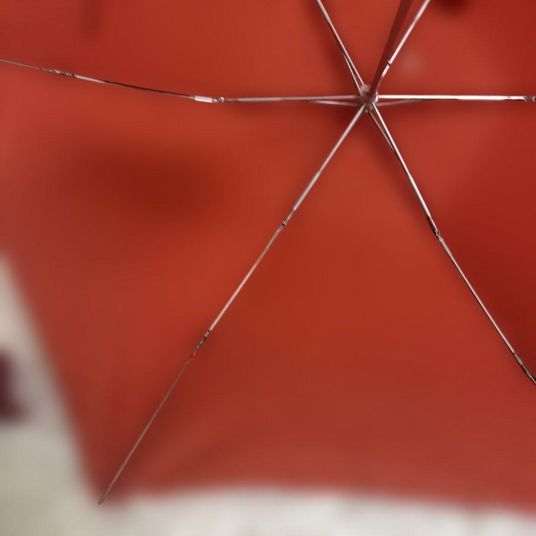 ✨未使用・タグ付き✨セリーヌ CELINE マカダム 総柄 折り畳み傘 ボルドー