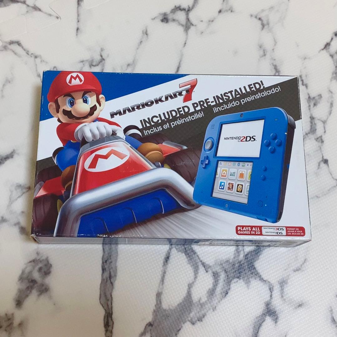 値下げ 北米版 3ds 2ds マリオカート7 本体