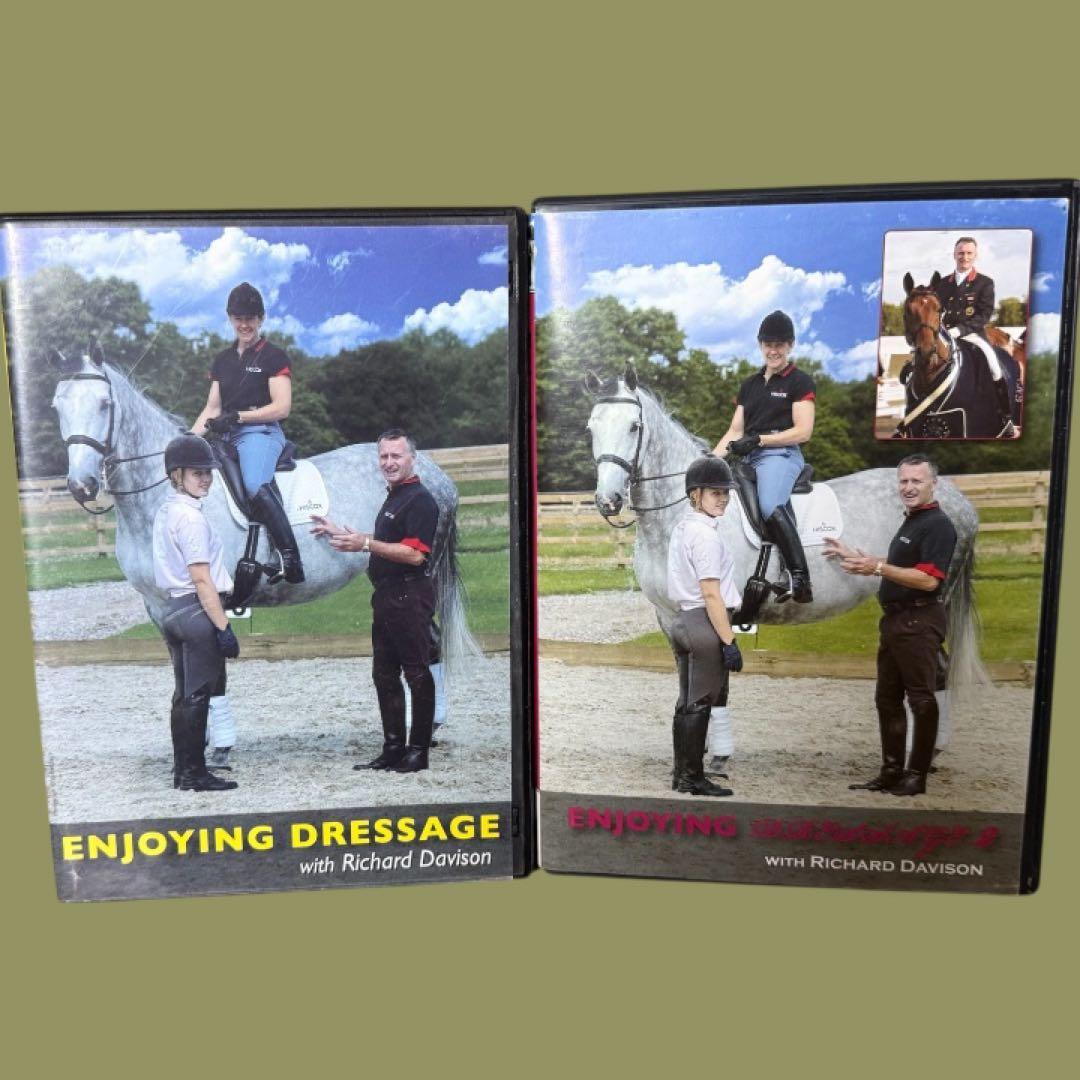 馬場馬術DVD 2枚組 ENJOYING DRESSAGE 1&2