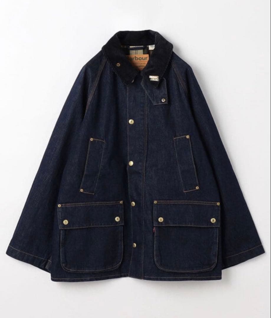 ジャケット・アウター LEVI'S BARBOUR OVERSIZED DENIM JACKET