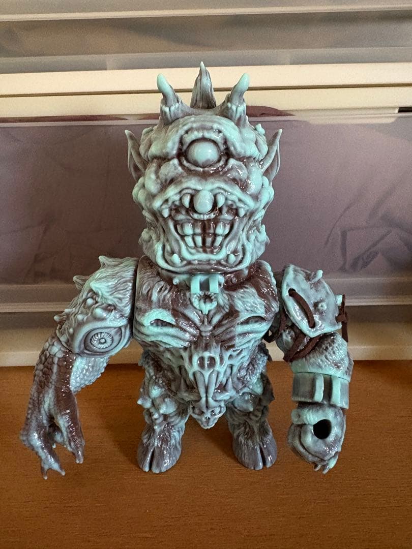 もうこやま　合成魔神　3体セット　ソフビ