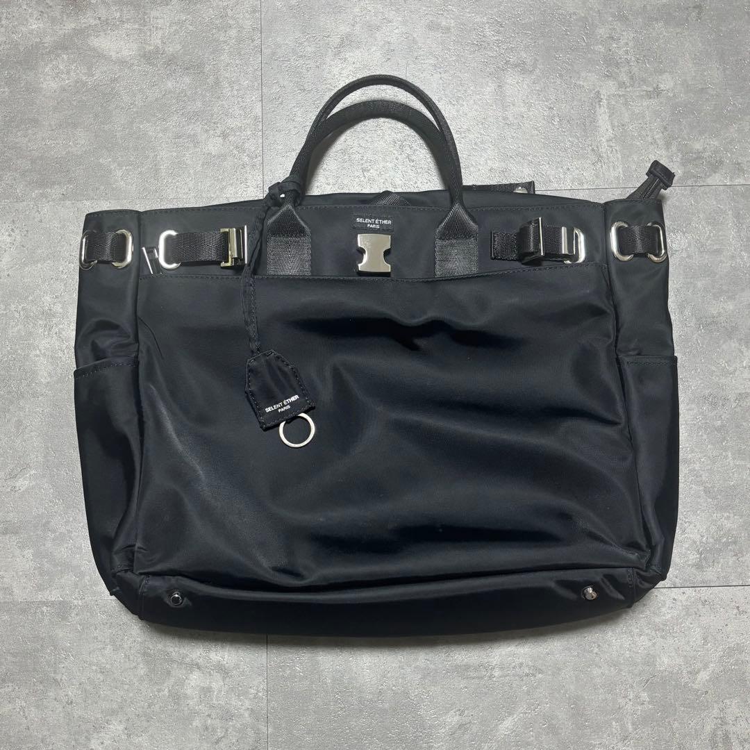 selent éther PASSION36 BLACK ビジネスバッグ