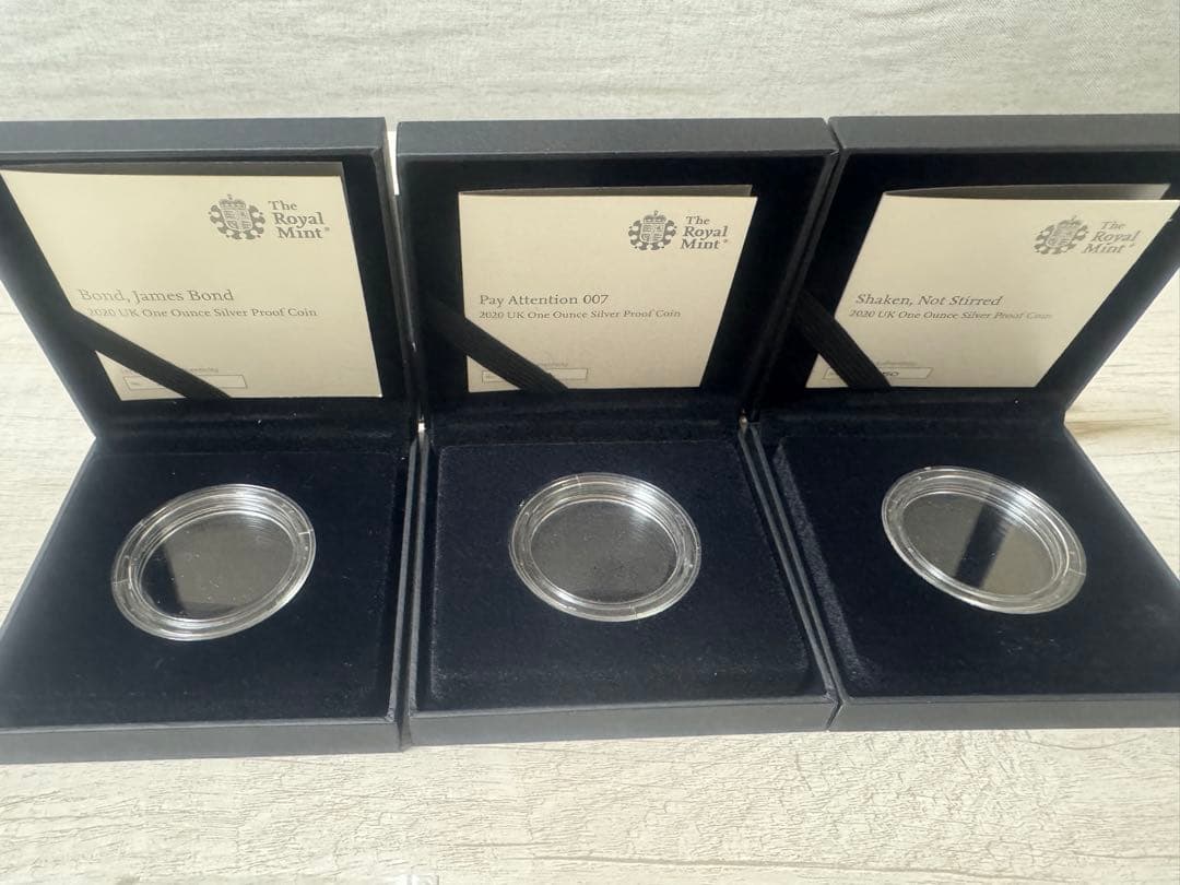 【NGC最高鑑定　PF70】ロイヤルミント007 銀貨　