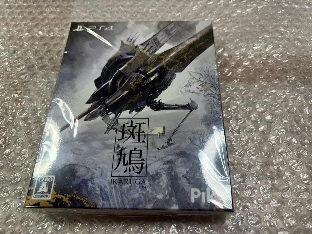 PS4 IKARUGA / 斑鳩 初回版 ステカ付属 新品未開封