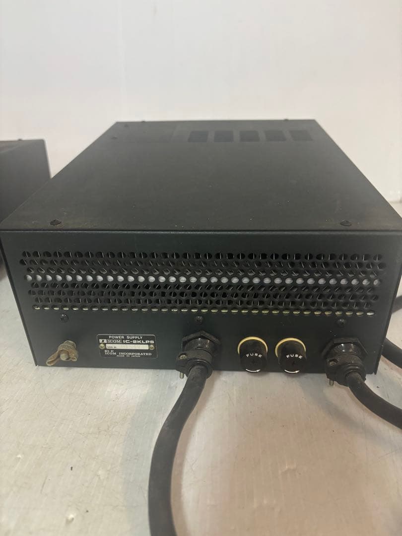 【現状品】ICOM IC-2KL リニアアンプ ＋ 電源IC-2KLPS