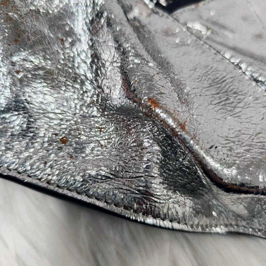 希少☆rag & bone シルバー　エリオットファニーパック　ウエストバッグ