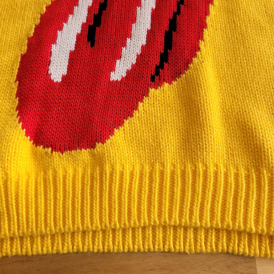 DONCARE Rolling Stones 舌ロゴ ニットセーター