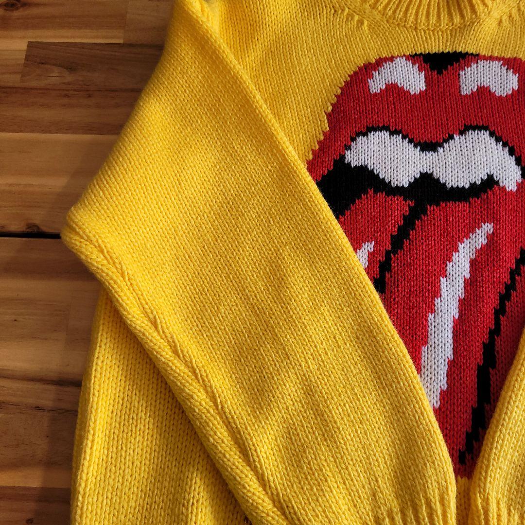 DONCARE Rolling Stones 舌ロゴ ニットセーター