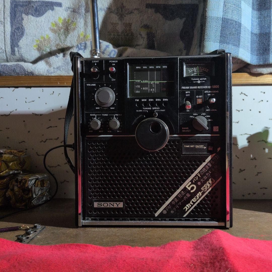 b*s様 SONY ICF-5800 スカイセンサーラジオチューナー