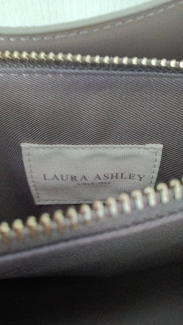 専用新品タグ付きローラアシュレイ花柄ピンクベージュバックデニムロングワンピース