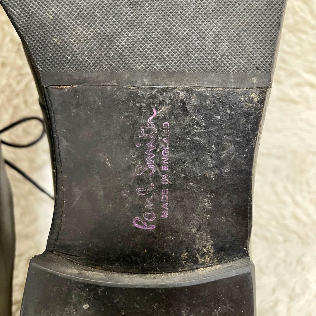 クロケット＆ジョーンズ ポールスミス別注 外羽根 プレーントゥ 8E