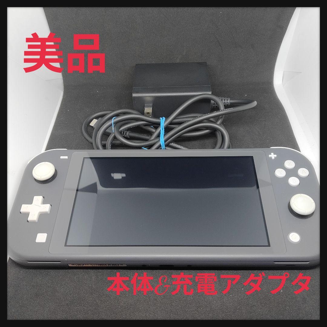 セール中！美品　任天堂スイッチ ライト 充電アダプタ付き　Switch LITE