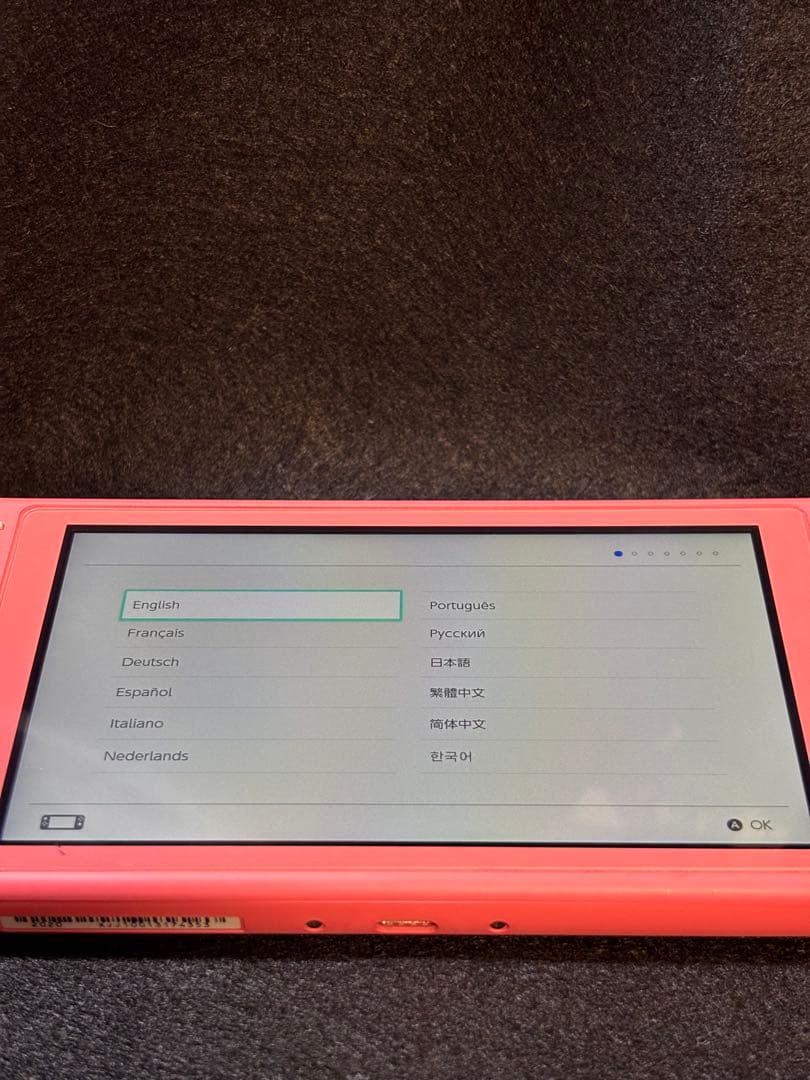Nintendo Switch Lite ピンク 本体 ハードケース付き