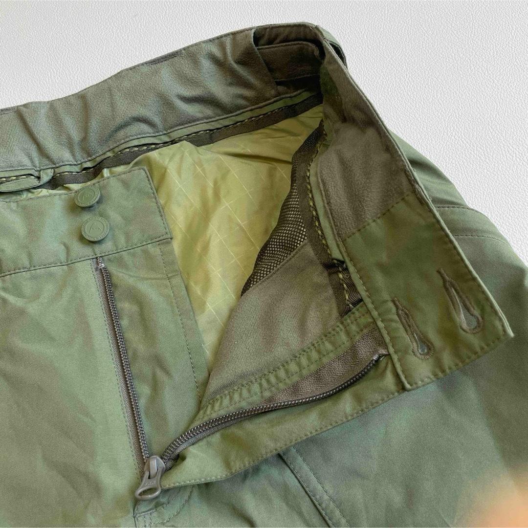 6668【美品】バートン　パンツ　ゴアテックス　メンズ　カーゴパンツ　カーキ