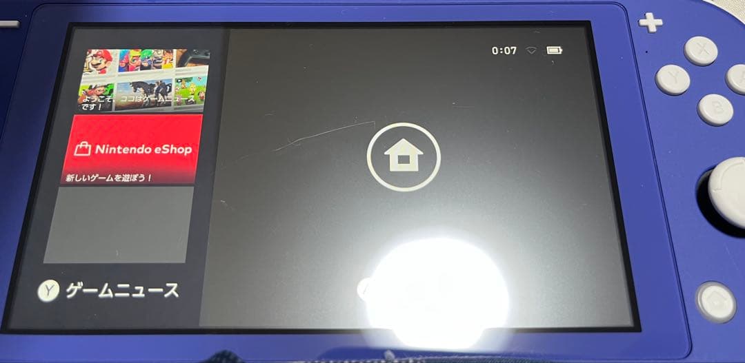 まんぼうページ Nintendo Switch Liteブルー